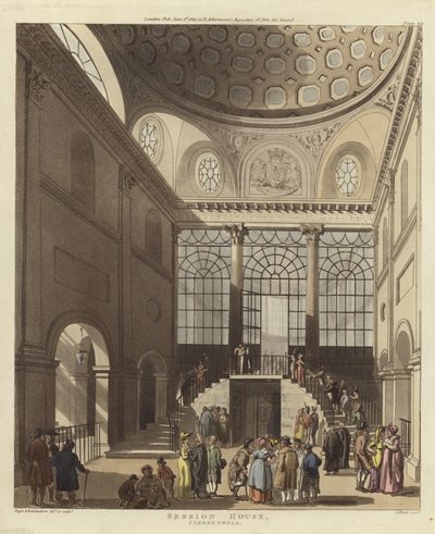 Session House by Pugin and Rowlandson