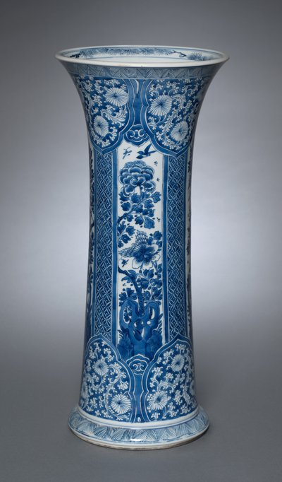 Vase with Cover by Qing Dynasty Chinese School