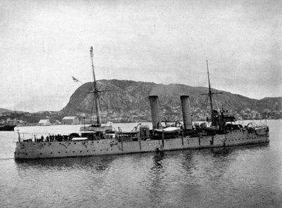 HMS Spartan off Norway by Queen Alexandra