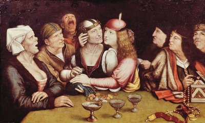 Marriage Contract by Quentin Massys or Matsys