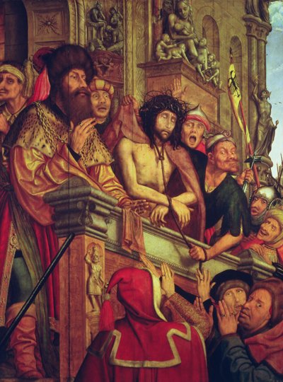 Ecce Homo by Quentin Massys or Metsys