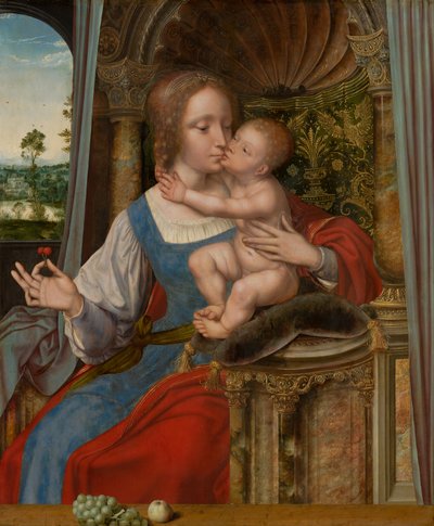 Madonna and Child, c.1525-30 by Quentin Massys or Metsys
