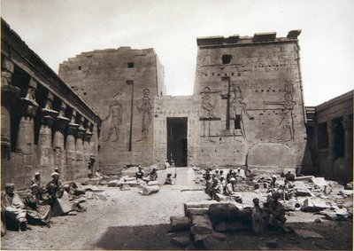 Temple of Isis at Philae by R.M. Junghaendel
