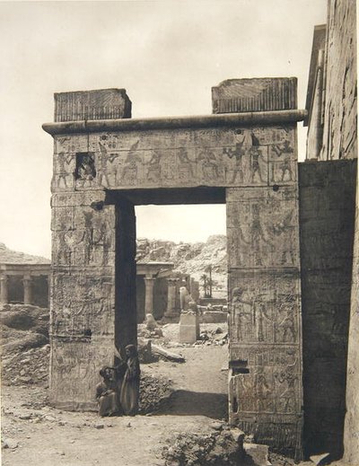 Temple of Isis at Philae by R.M. Junghaendel