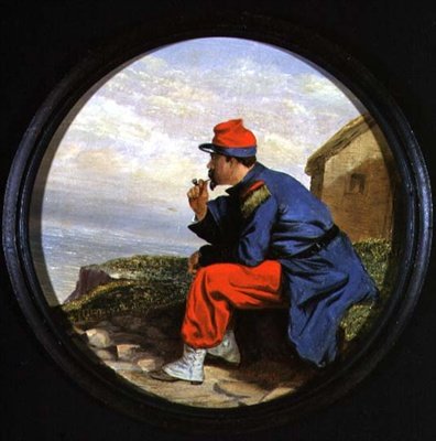 Portrait of a French Soldier by R.W. Davids