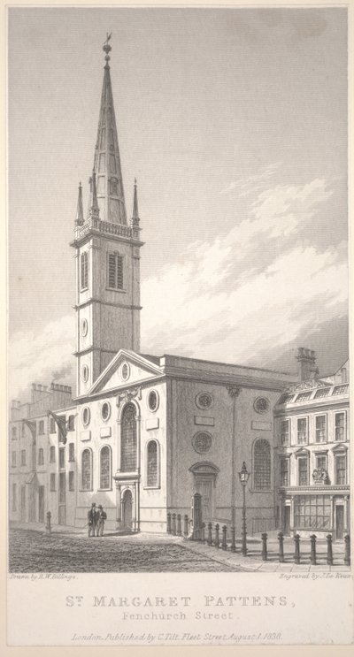 St. Margaret Pattens, Fenchurch Street by R. W. Billings