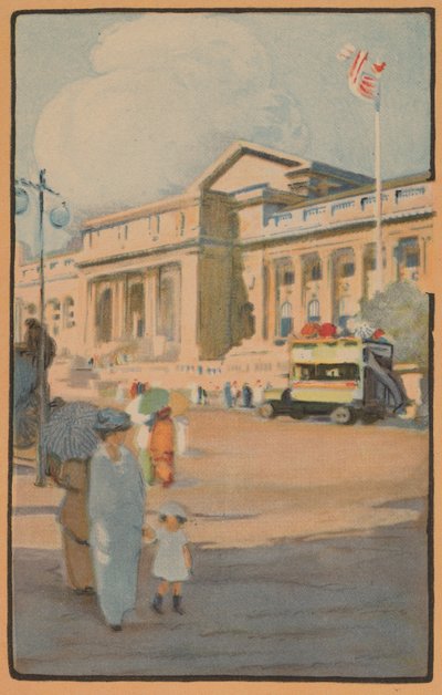 New York Public Library by Rachael Robinson Elmer