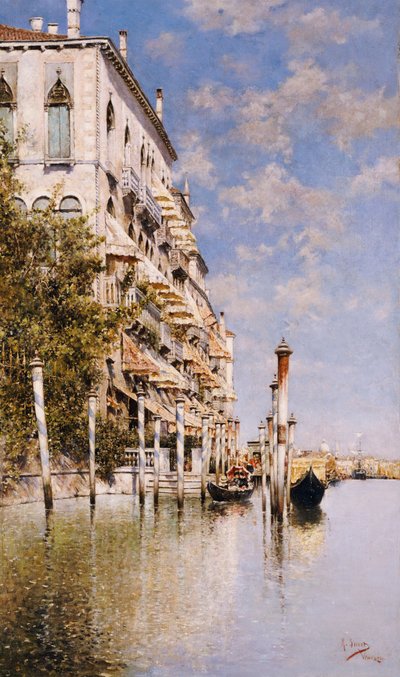 Along the Grand Canal by Rafael Senet