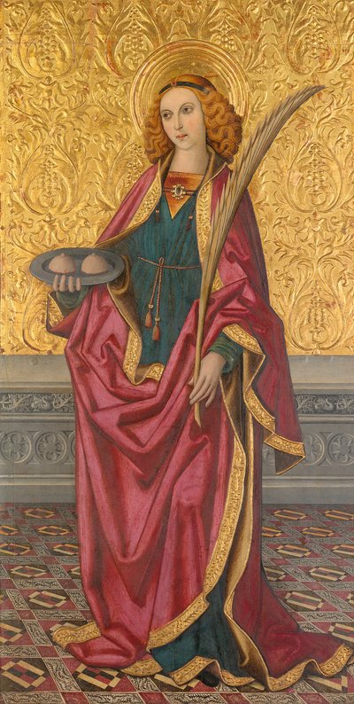 Saint Agatha by Rafael Vergós