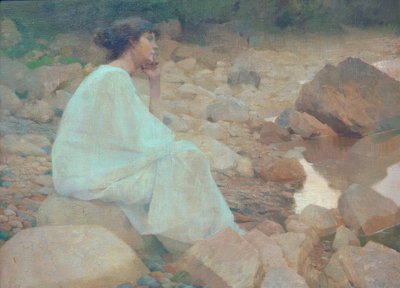 On the Seashore by Raffael Schuster Woldan