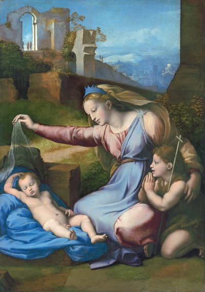 Madonna with the Blue Diadem by Raffaello Sanzio