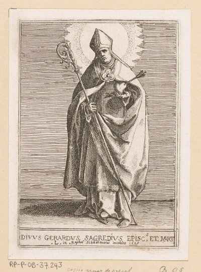 Saint Gerard Sagredo by Raffaello Schiaminossi