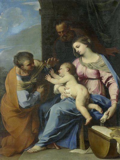 The Holy Family by Raffaello Vanni (attributed to)