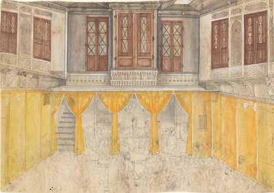 Palace Interior, ca. 1880-1900 by Ragunath