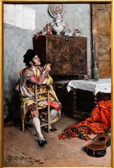 The toreador by Raimundo de Madrazo y Garreta