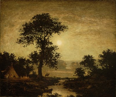 Moonlight, c.1885-89 by Ralph Albert Blakelock