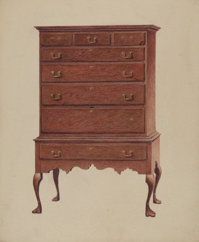 Early American Highboy by Ralph Boyer