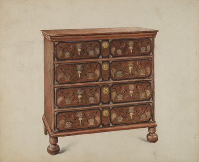 Painted Chest by Ralph Boyer