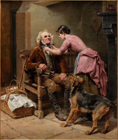 Preparing for Market by Ralph Hedley