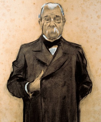 Portrait of Manuel Duran by Ramon Casas i Carbo