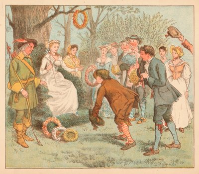 ...they went to a bower..., c1885 by Randolph Caldecott