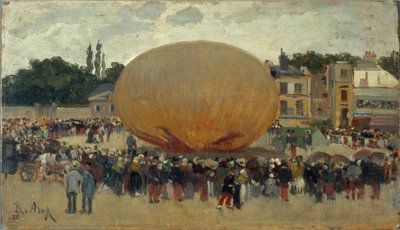 Balloon abduction by Raoul Joseph Arus
