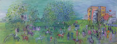 Ascot, c.1930 by Raoul Dufy