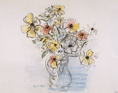 Bouquet of Anemones by Raoul Dufy