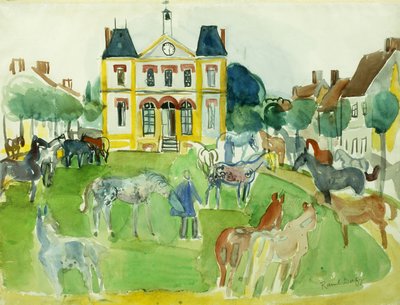 Horses by Raoul Dufy