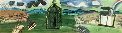 Kiosk and Rainbow by Raoul Dufy
