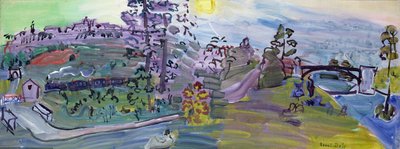 Landscape in Langres, c.1933 by Raoul Dufy