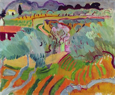 Landscape in Provence by Raoul Dufy