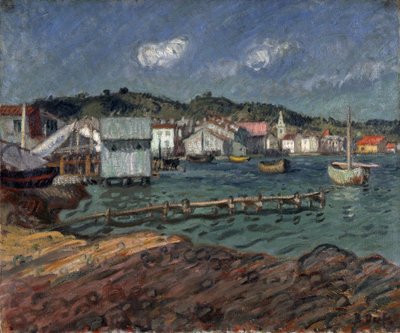 The Port of Martigues by Raoul Dufy