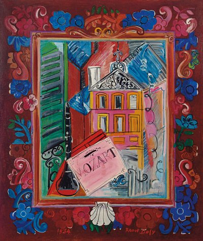 Mozart by Raoul Dufy