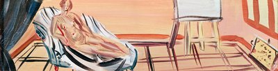 Nude with an Easel by Raoul Dufy