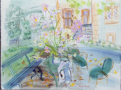 Our House at Montsaunes by Raoul Dufy