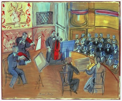 Quintet by Raoul Dufy