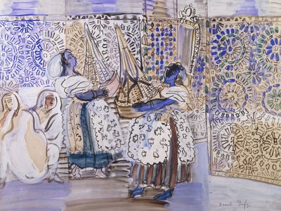 Reception at Marrakesh by Raoul Dufy