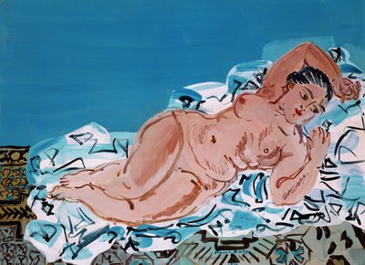 Reclining Nude by Raoul Dufy