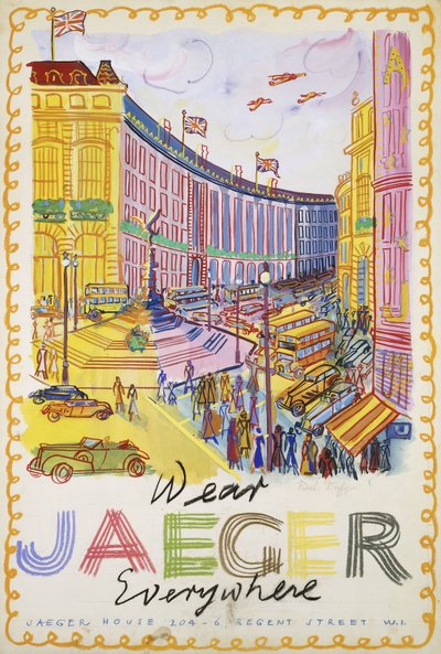 Regent Street by Raoul Dufy