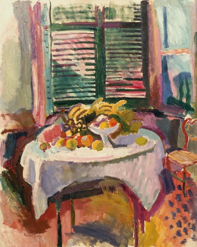 Still Life with Closed Shutters by Raoul Dufy