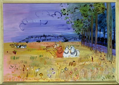 The Harvest at Langres by Raoul Dufy