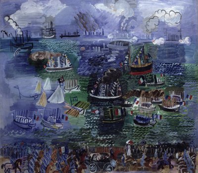 The Regatta at Le Havre by Raoul Dufy
