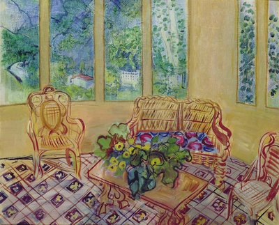 The Winter Garden at Vernet-les-Bains by Raoul Dufy