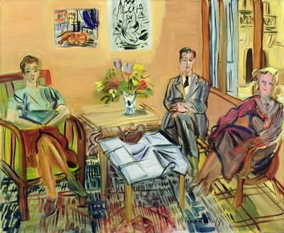 Three Seated Figures by Raoul Dufy