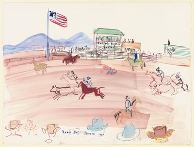 Tucson Rodeo by Raoul Dufy