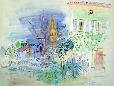 View of Perpignan by Raoul Dufy