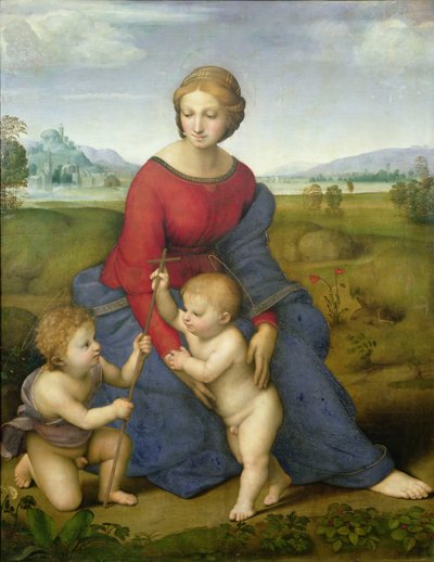 Madonna in the Meadow by Raphael