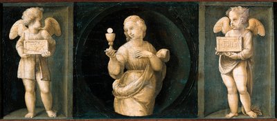 Faith, Predella from the Baglioni Altarpiece by Raphael (1483 1520)