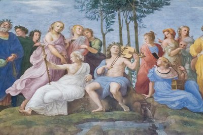 Parnassus by Raphael (1483 1520)